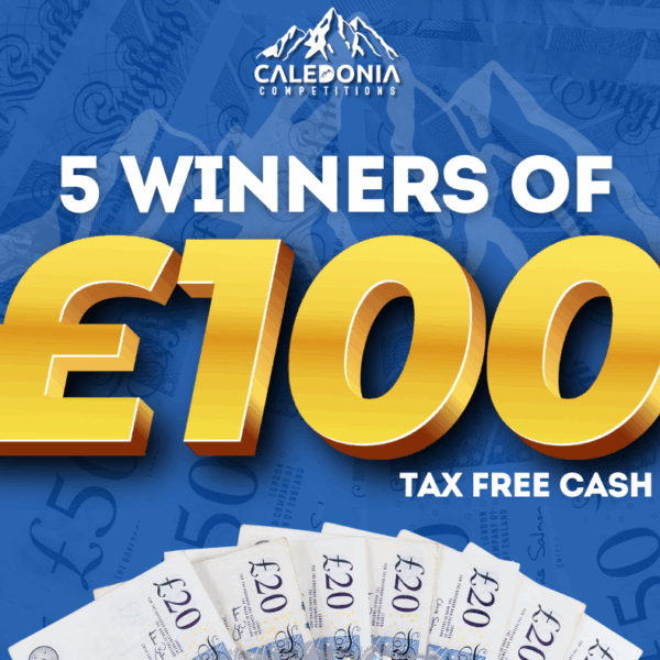 X5 WINNERS OF £100
