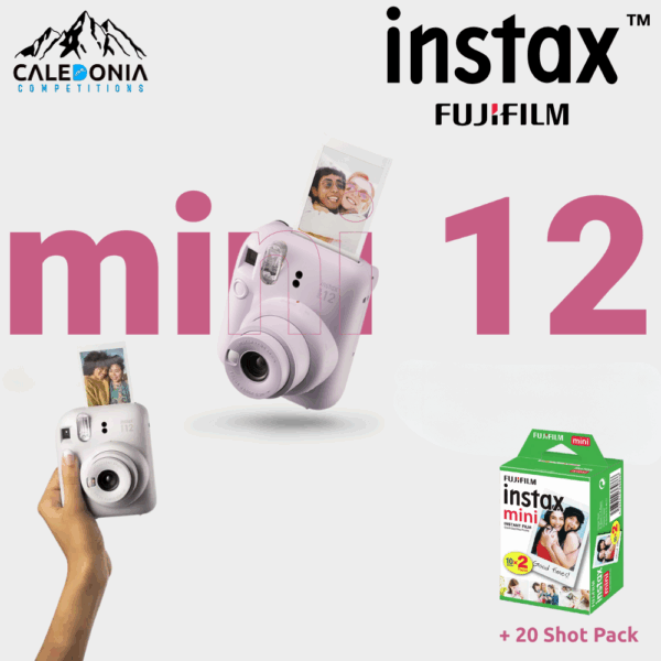 Win Instax Mini 12 + 20 Shots